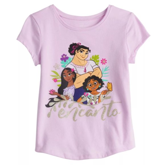 Disney's Encanto Girls Size 4 Shirttail Tee by Jumping Beans - Picture 1 of 4